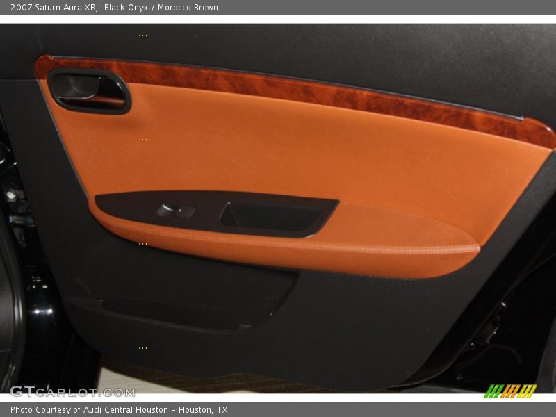 Black Onyx / Morocco Brown 2007 Saturn Aura XR