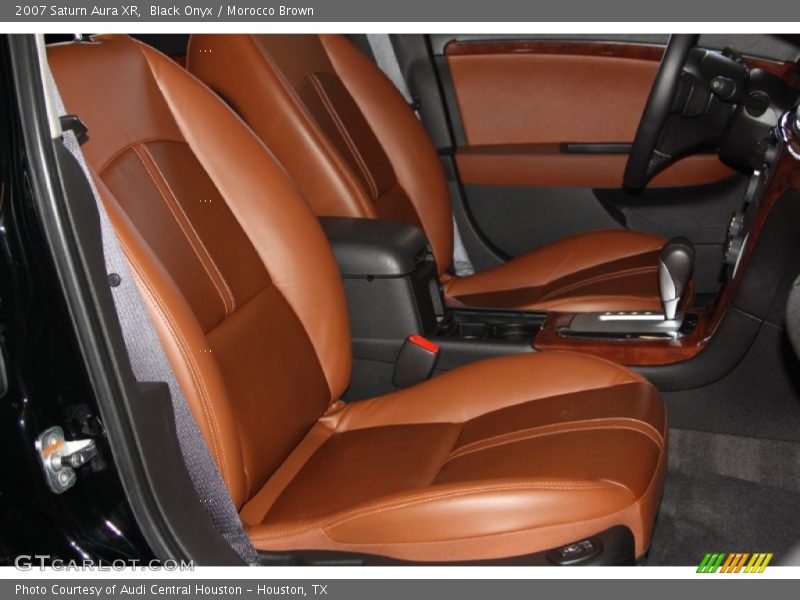 Black Onyx / Morocco Brown 2007 Saturn Aura XR