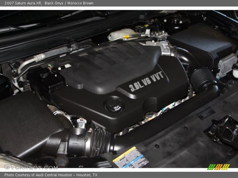 Black Onyx / Morocco Brown 2007 Saturn Aura XR