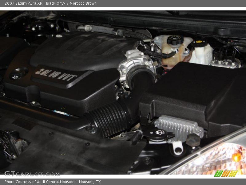Black Onyx / Morocco Brown 2007 Saturn Aura XR