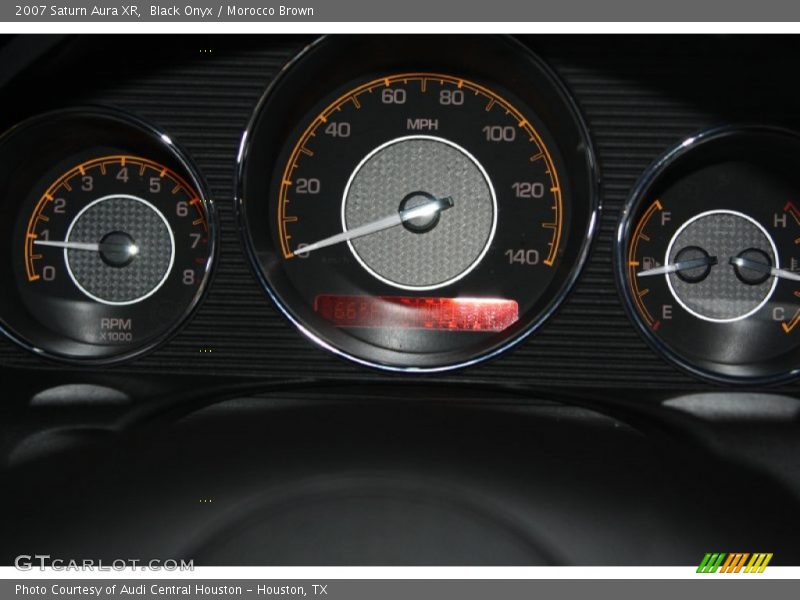 Black Onyx / Morocco Brown 2007 Saturn Aura XR