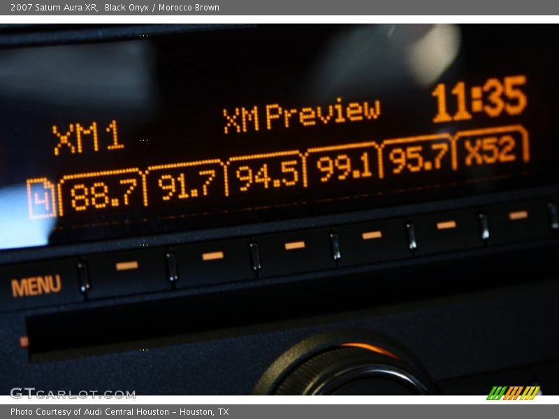 Black Onyx / Morocco Brown 2007 Saturn Aura XR