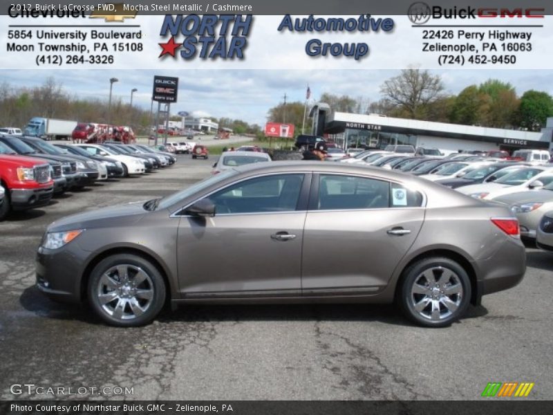 Mocha Steel Metallic / Cashmere 2012 Buick LaCrosse FWD