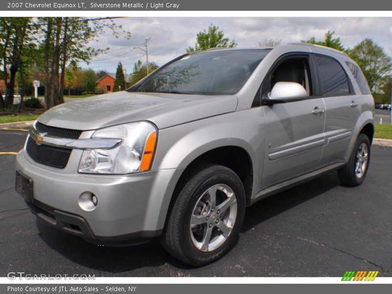 Silverstone Metallic / Light Gray 2007 Chevrolet Equinox LT
