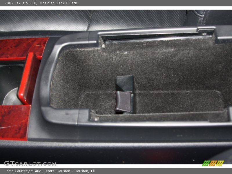 Obsidian Black / Black 2007 Lexus IS 250