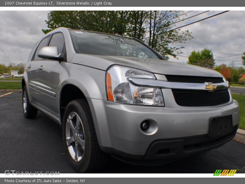 Silverstone Metallic / Light Gray 2007 Chevrolet Equinox LT