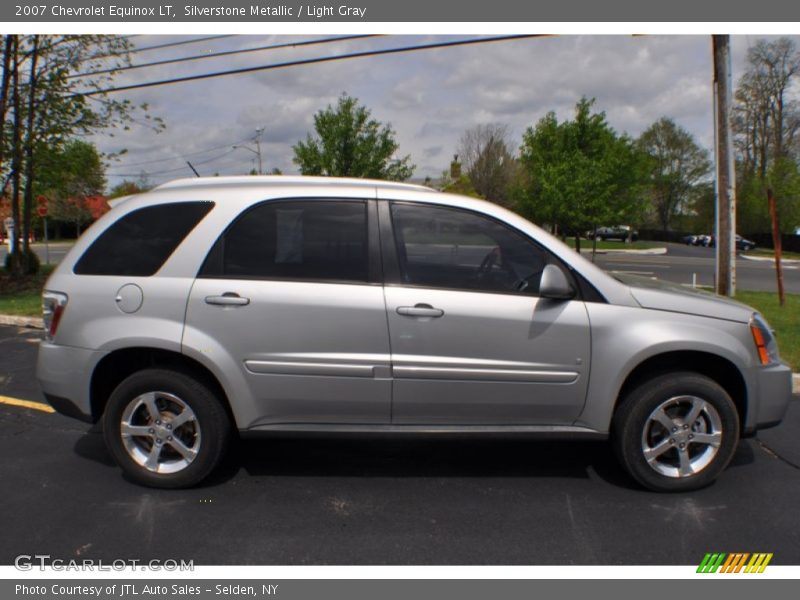Silverstone Metallic / Light Gray 2007 Chevrolet Equinox LT
