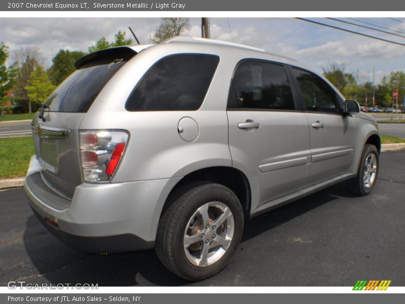 Silverstone Metallic / Light Gray 2007 Chevrolet Equinox LT