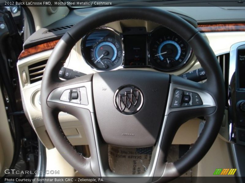 Mocha Steel Metallic / Cashmere 2012 Buick LaCrosse FWD