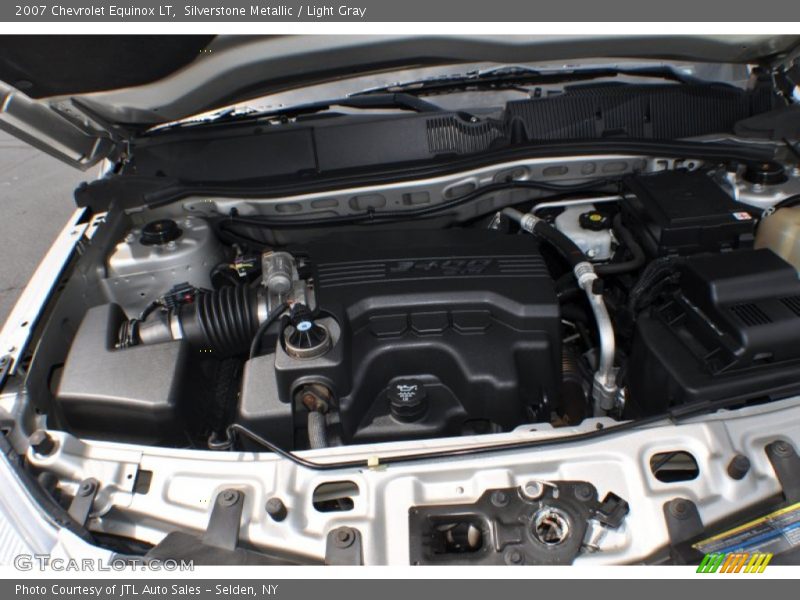 Silverstone Metallic / Light Gray 2007 Chevrolet Equinox LT