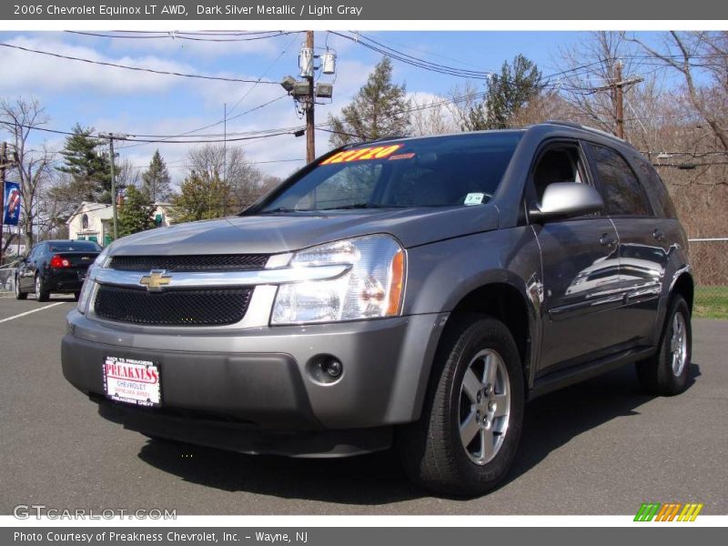 Dark Silver Metallic / Light Gray 2006 Chevrolet Equinox LT AWD