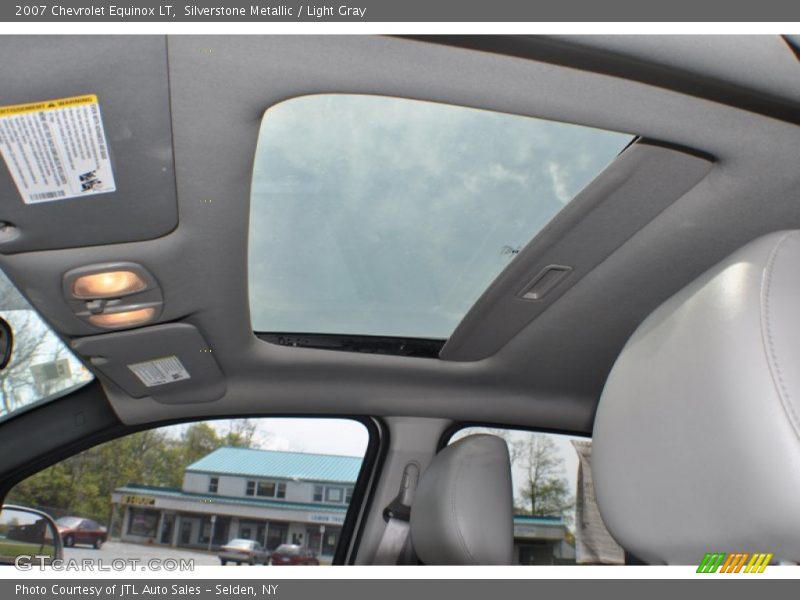 Silverstone Metallic / Light Gray 2007 Chevrolet Equinox LT