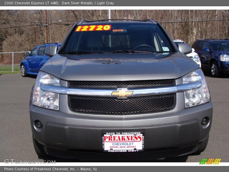 Dark Silver Metallic / Light Gray 2006 Chevrolet Equinox LT AWD