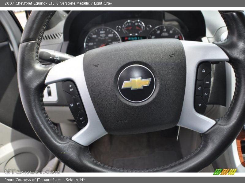 Silverstone Metallic / Light Gray 2007 Chevrolet Equinox LT