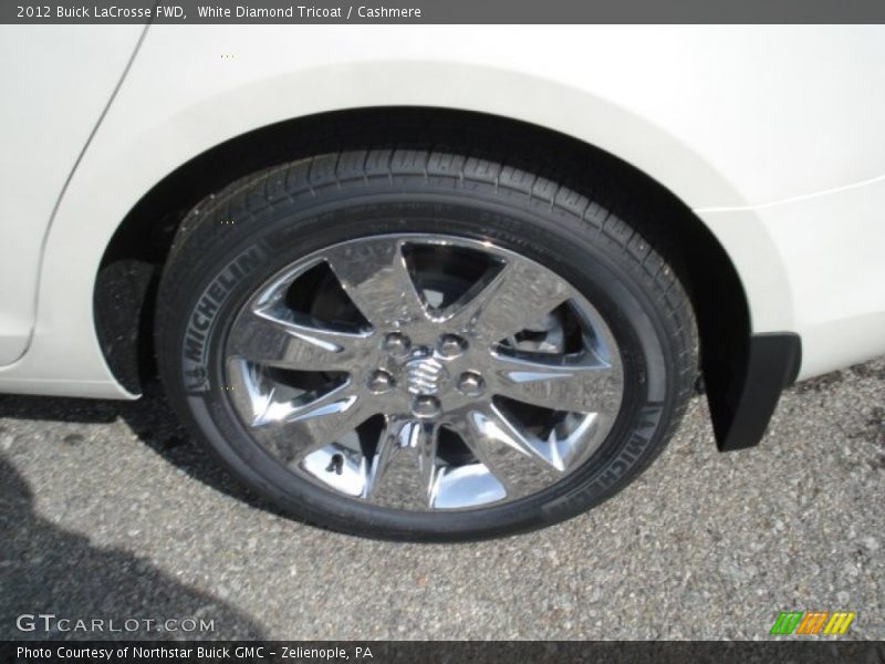 White Diamond Tricoat / Cashmere 2012 Buick LaCrosse FWD