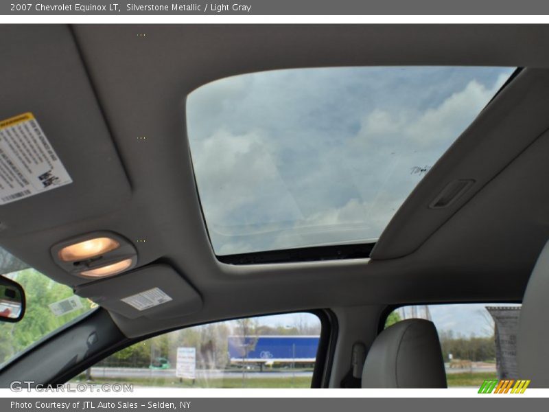 Silverstone Metallic / Light Gray 2007 Chevrolet Equinox LT