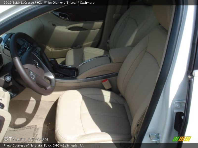 White Diamond Tricoat / Cashmere 2012 Buick LaCrosse FWD