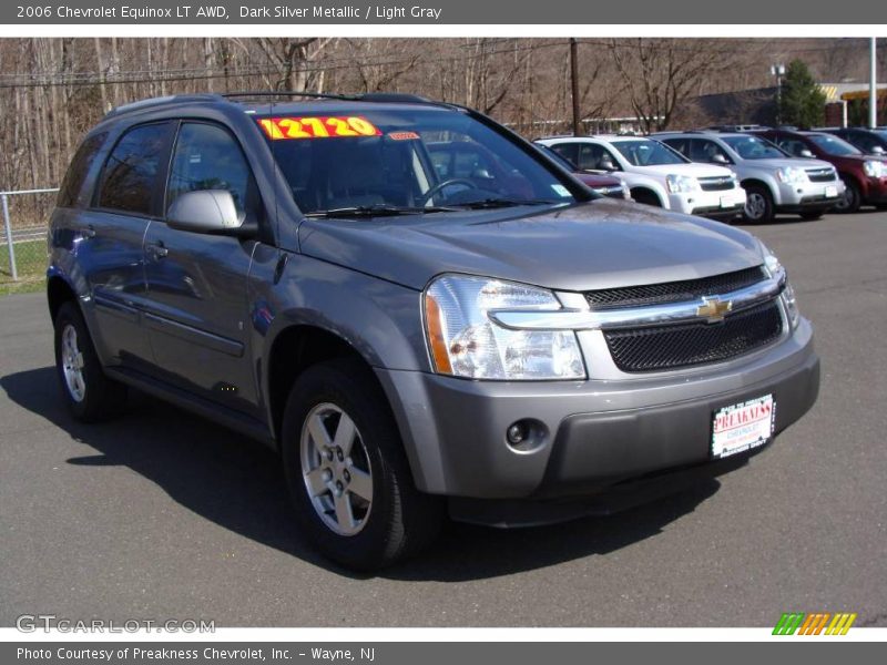 Dark Silver Metallic / Light Gray 2006 Chevrolet Equinox LT AWD