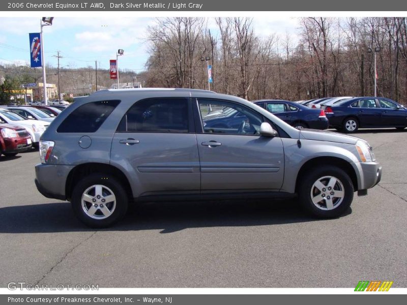 Dark Silver Metallic / Light Gray 2006 Chevrolet Equinox LT AWD