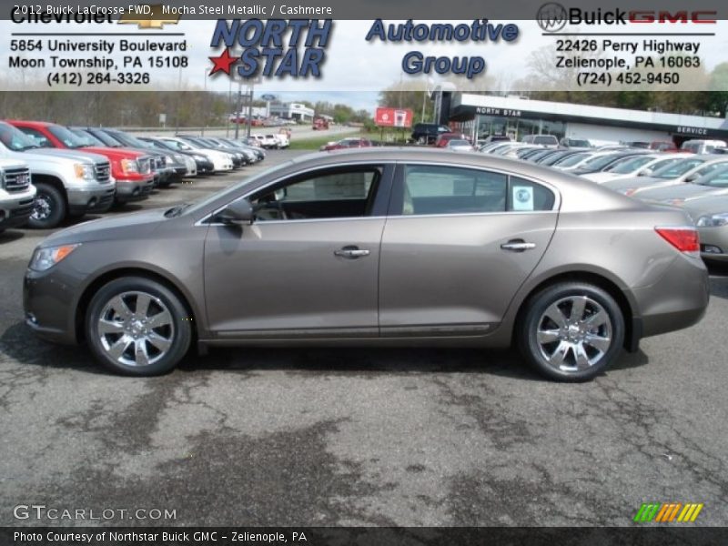 Mocha Steel Metallic / Cashmere 2012 Buick LaCrosse FWD