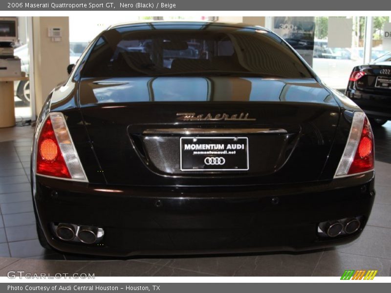 Nero (Black) / Beige 2006 Maserati Quattroporte Sport GT
