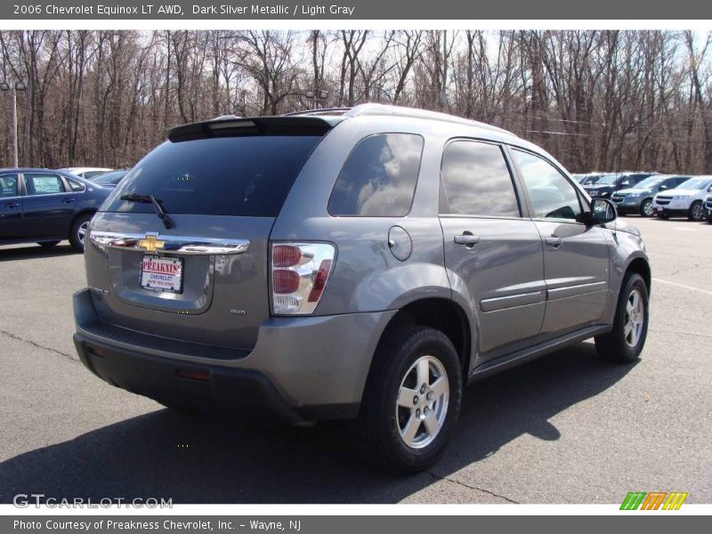 Dark Silver Metallic / Light Gray 2006 Chevrolet Equinox LT AWD