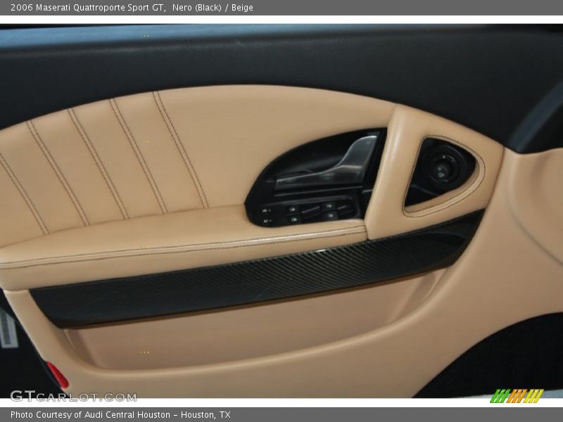 Nero (Black) / Beige 2006 Maserati Quattroporte Sport GT