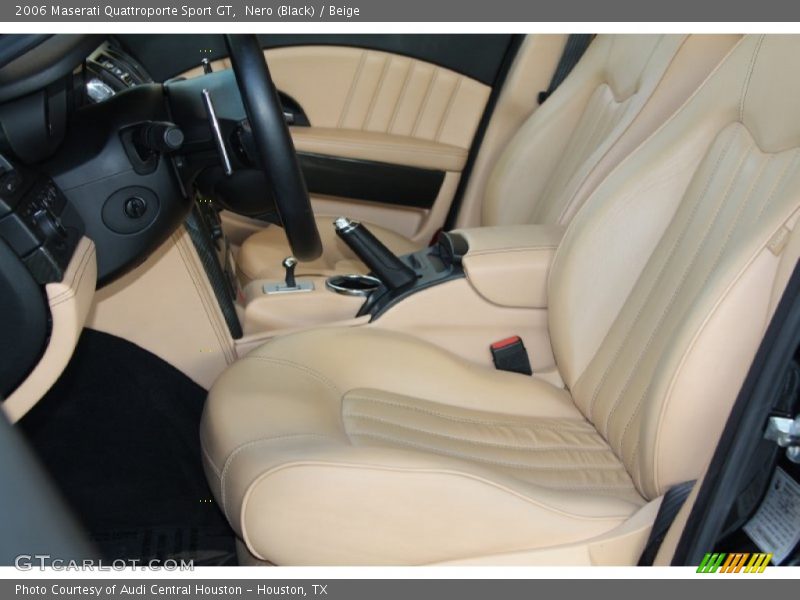 Nero (Black) / Beige 2006 Maserati Quattroporte Sport GT