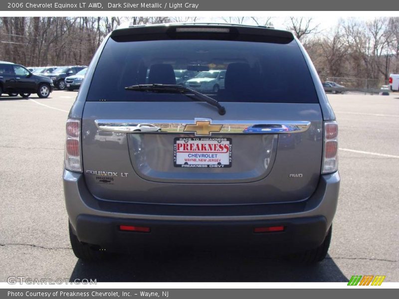 Dark Silver Metallic / Light Gray 2006 Chevrolet Equinox LT AWD