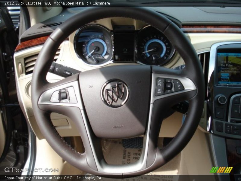 Mocha Steel Metallic / Cashmere 2012 Buick LaCrosse FWD