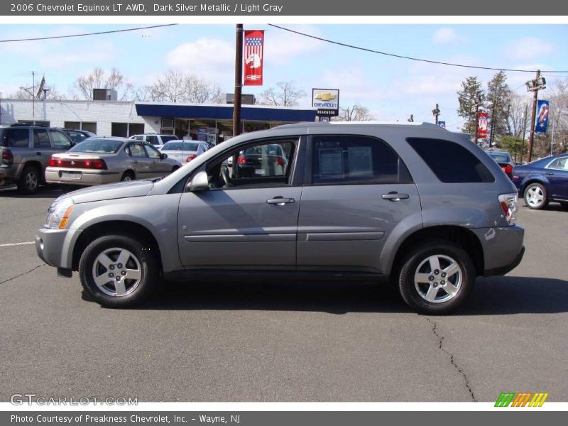 Dark Silver Metallic / Light Gray 2006 Chevrolet Equinox LT AWD