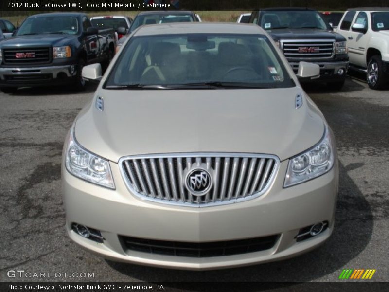 Gold Mist Metallic / Cashmere 2012 Buick LaCrosse FWD