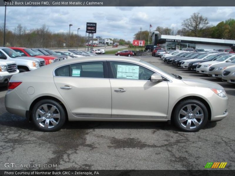 Gold Mist Metallic / Cashmere 2012 Buick LaCrosse FWD
