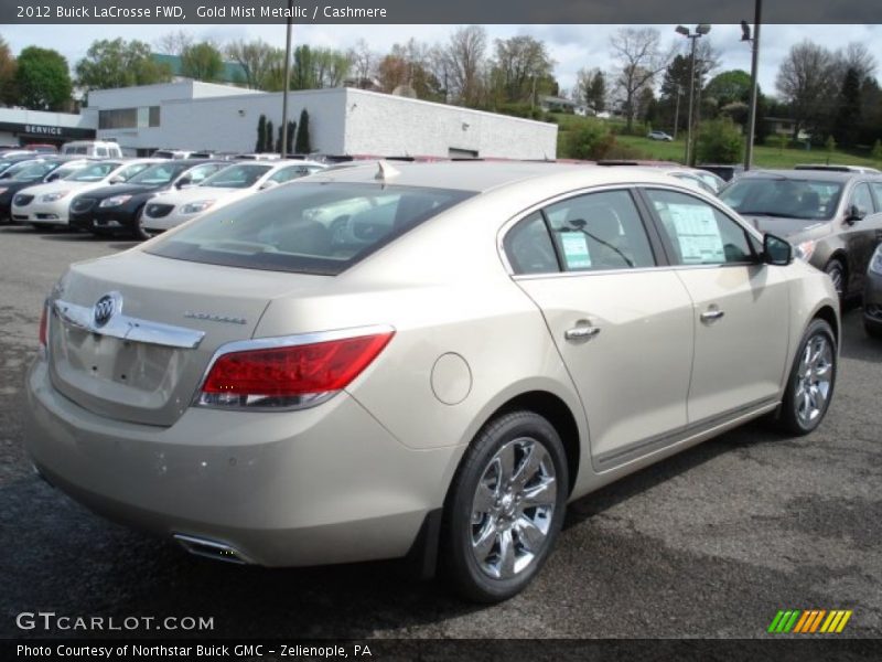 Gold Mist Metallic / Cashmere 2012 Buick LaCrosse FWD