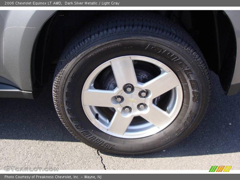 Dark Silver Metallic / Light Gray 2006 Chevrolet Equinox LT AWD