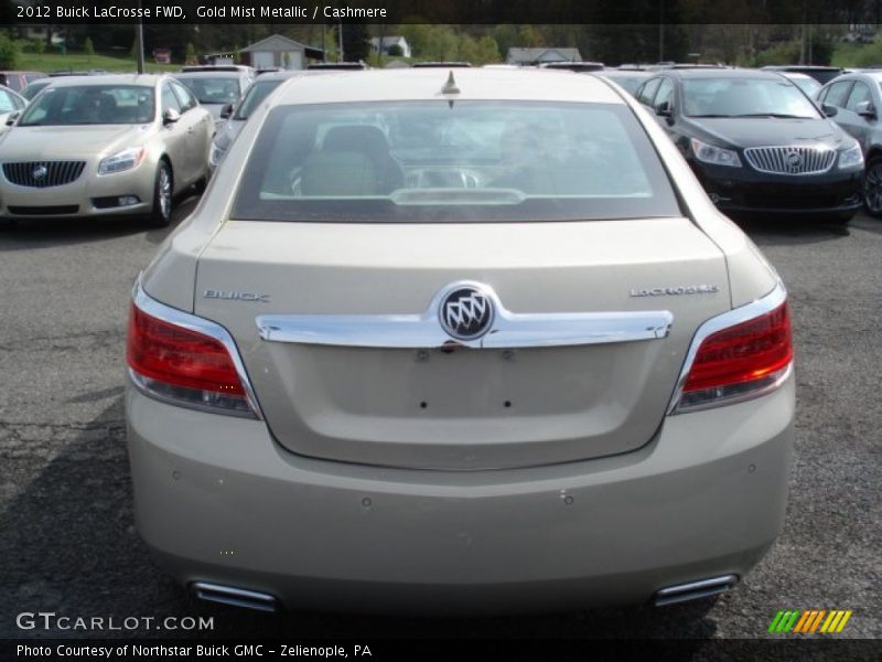 Gold Mist Metallic / Cashmere 2012 Buick LaCrosse FWD