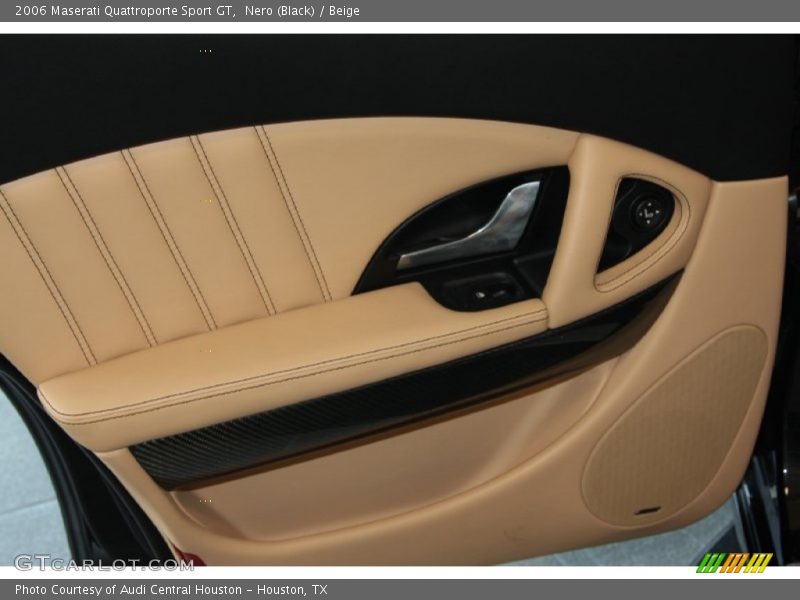 Nero (Black) / Beige 2006 Maserati Quattroporte Sport GT