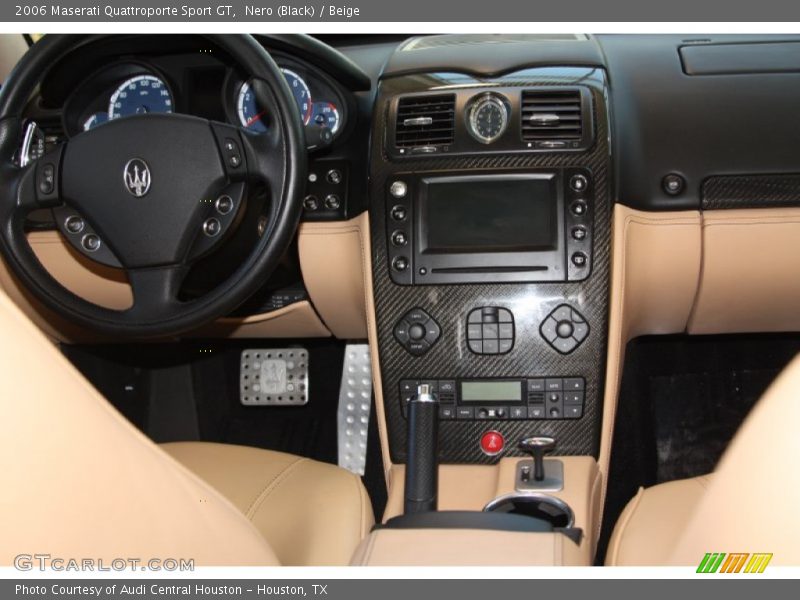 Nero (Black) / Beige 2006 Maserati Quattroporte Sport GT