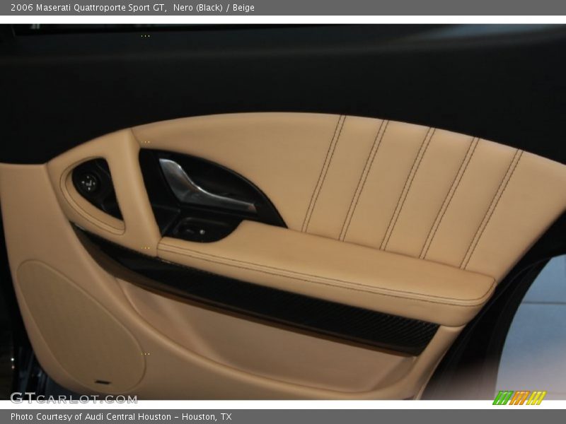 Nero (Black) / Beige 2006 Maserati Quattroporte Sport GT