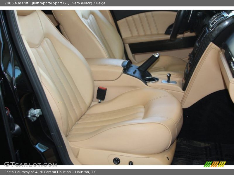 Nero (Black) / Beige 2006 Maserati Quattroporte Sport GT