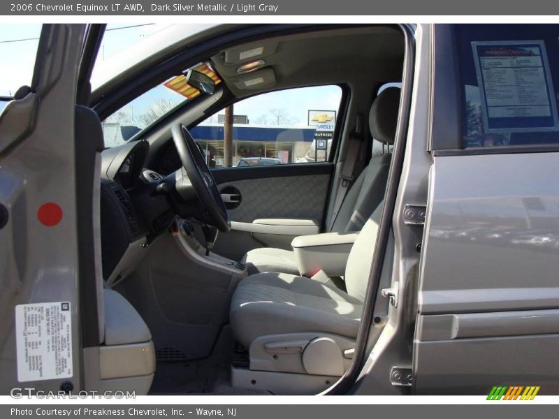 Dark Silver Metallic / Light Gray 2006 Chevrolet Equinox LT AWD