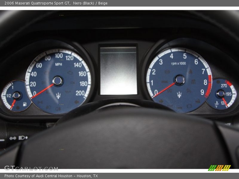  2006 Quattroporte Sport GT Sport GT Gauges