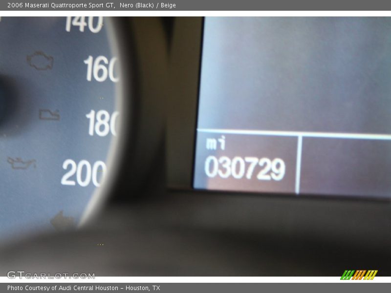 Nero (Black) / Beige 2006 Maserati Quattroporte Sport GT