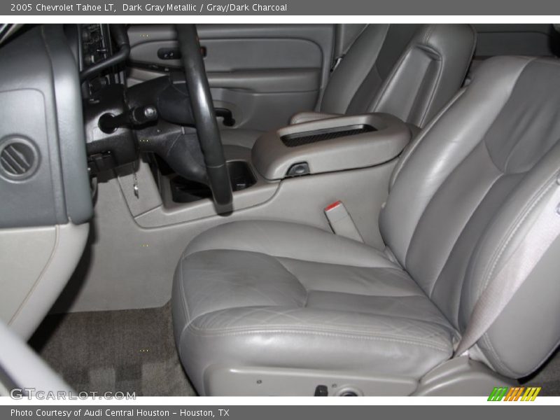 Dark Gray Metallic / Gray/Dark Charcoal 2005 Chevrolet Tahoe LT