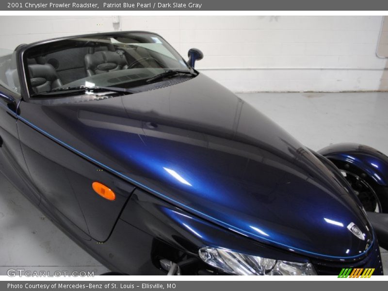 Patriot Blue Pearl / Dark Slate Gray 2001 Chrysler Prowler Roadster