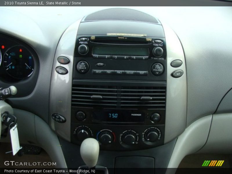 Slate Metallic / Stone 2010 Toyota Sienna LE