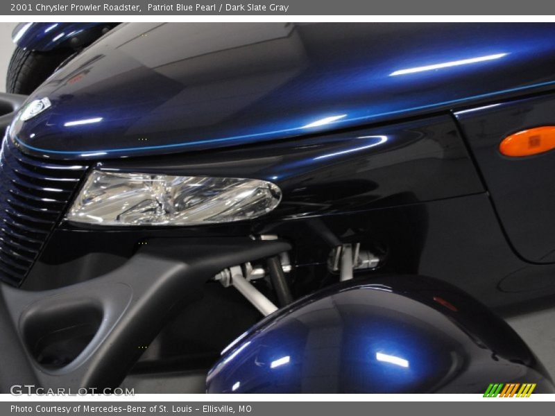 Patriot Blue Pearl / Dark Slate Gray 2001 Chrysler Prowler Roadster