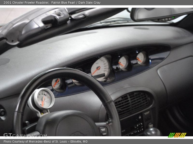 Patriot Blue Pearl / Dark Slate Gray 2001 Chrysler Prowler Roadster