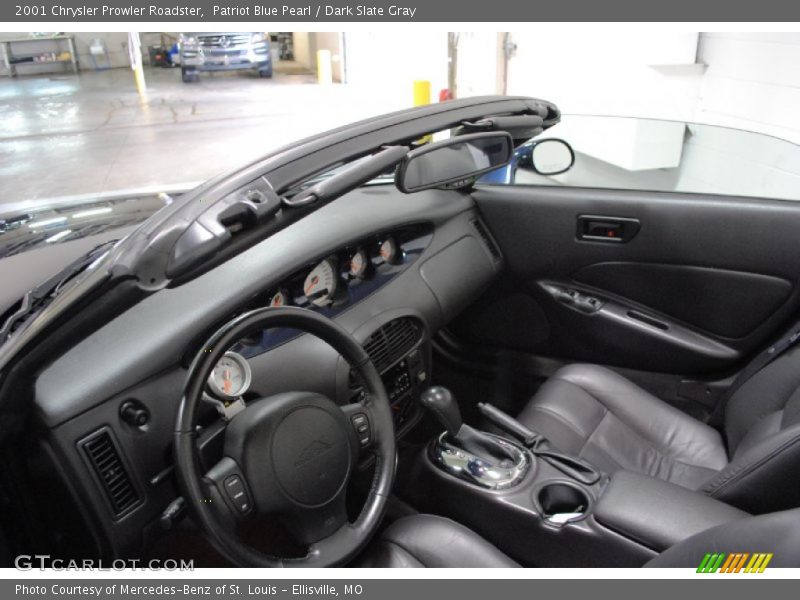 Patriot Blue Pearl / Dark Slate Gray 2001 Chrysler Prowler Roadster