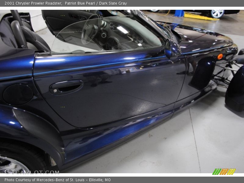 Patriot Blue Pearl / Dark Slate Gray 2001 Chrysler Prowler Roadster